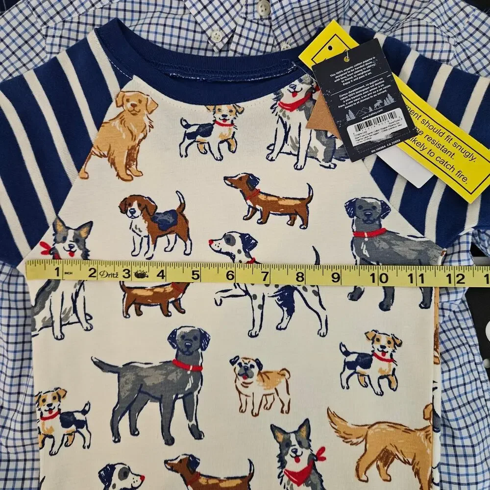 Boy's Long-Sleeve Blue Shirt Bundle | Ralph Lauren | Tea | Hatley PJs‎ | Size 8
